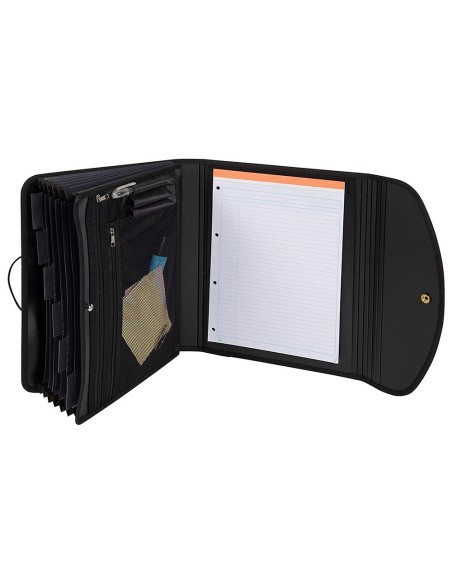 CARPETA EXACOMPTA AQUAREL CLASIFICADORA A4 PP. 6 DEP.PASTEL SURT.