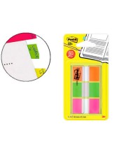 BANDERITAS SEP.POST-IT INDEX 680 NJ LIMA ROSA DISP.FUNDA 3X20