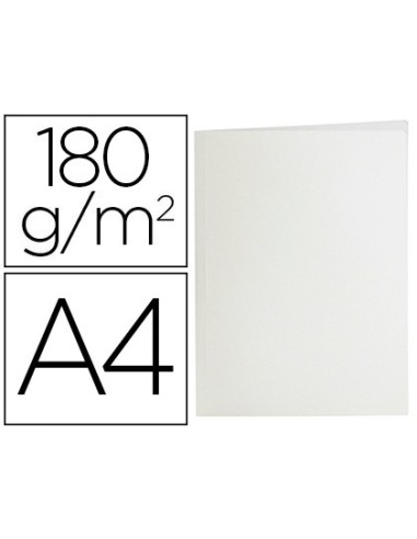 SUBCARPETA A4 180 GR. LIDERPAPEL BLANCO C/50