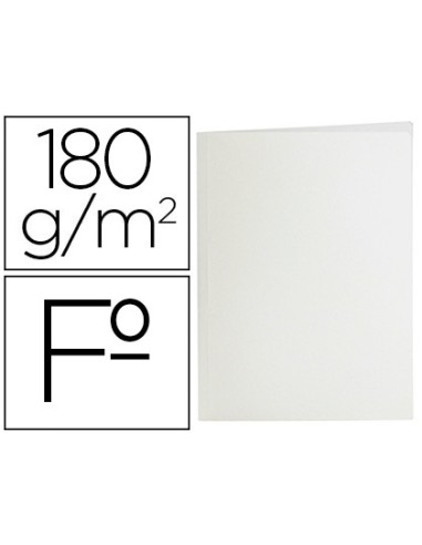 SUBCARPETA FL 180 GR. LIDERPAPEL BLANCO