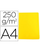 SUBCARPETA A4 250 GR. GIO AMARILLO INTENSO C/50