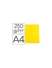 SUBCARPETA A4 250 GR. GIO AMARILLO INTENSO C/50 2