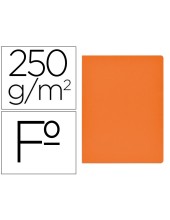 SUBCARPETA FL 250 GR. GIO NARANJA INTENSO C/50