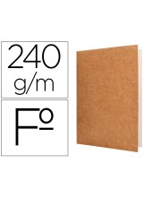 SUBCARPETA FL 240 GR. LIDERPAPEL KRAFT BICOLOR C/50