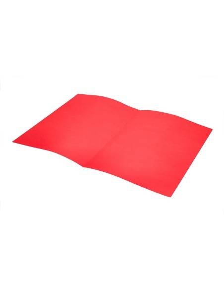 SUBCARPETA FL 180 GR. LIDERPAPEL ROJO INTENSO