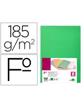 SUBCARPETA FL 180 GR. LIDERPAPEL VERDE INTENSO