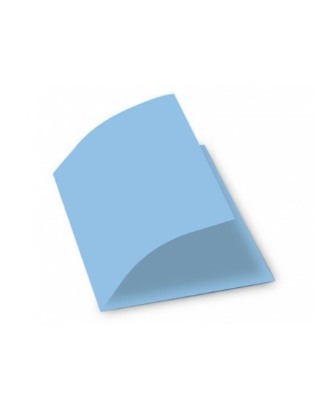 SUBCARPETA A4 180 GR. GIO CELESTE PASTEL C/50