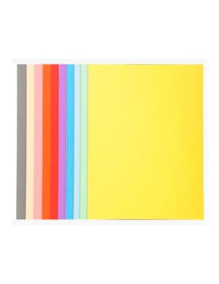 SUBCARPETA A4 180 GR. GIO CELESTE PASTEL C/50