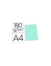 SUBCARPETA A4 180 GR. GIO VERDE PASTEL C/50 2