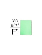 SUBCARPETA FL 180 GR. GIO VERDE PASTEL C/50 2