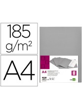 SUBCARPETA A4 180 GR. LIDERPAPEL GRIS C/50