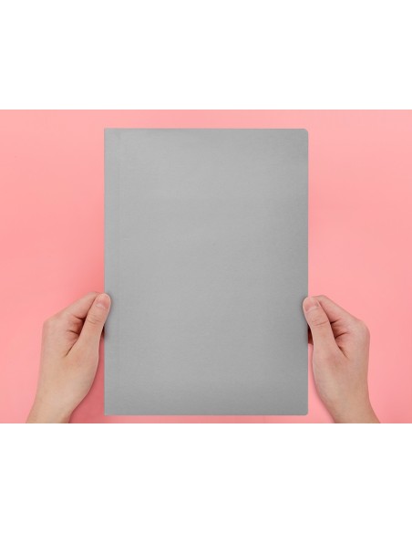 SUBCARPETA A4 180 GR. LIDERPAPEL GRIS C/50