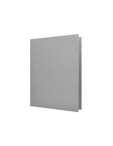 SUBCARPETA A4 180 GR. LIDERPAPEL GRIS C/50