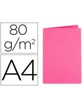 SUBCARPETA A4 80 GR. FINO EXACOMPTA ROSA FUCSIA C/100