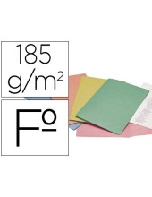 SUBCARPETA FL 180 GR. LIDERPAPEL COLORES SURTIDOS PASTEL 25 UD.