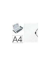 CARPETA GOMAS LEITZ WOW A4 PP 3 SOLAPAS BL. 2