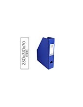 REVISTERO EXACOMPTA PVC LOMO 70MM COLOR AZUL 230X310X70 MM 2