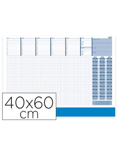 PLANNING SOBREMESA SEMANAL QUO VADIS ESCRIBANIA ESP SU8200 40X60 CM