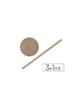 PAPEL KRAFT MARRON ROLLO 3X1 MT 2