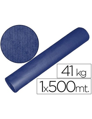 PAPEL KRAFT AZUL 1,00 MT X 500 MTS 41 KILOS ESPECIAL EMBALAJE