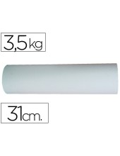 PAPEL BLANCO BOBINA 31 CM 3,5 KG