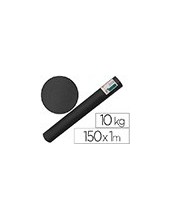 PAPEL KRAFT VERJURADO LIDERPAPEL NEGRO 150MT 65GR BOBINA 10KG 2