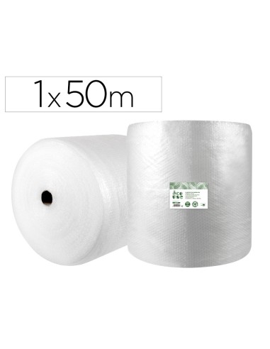 PLASTICO BURBUJA  ECOUSE 1X50M 30% PLAST.RECICLADO