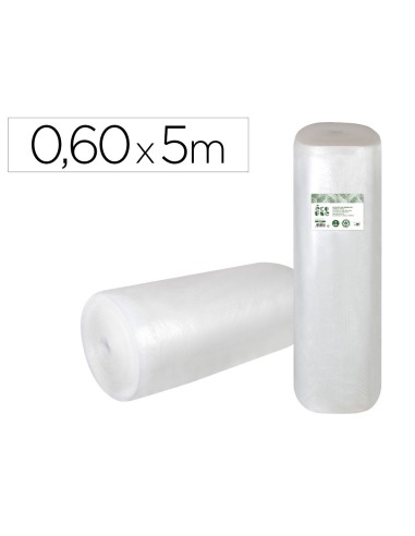 PLASTICO BURBUJA  ECOUSE 0.60X5M 30% PLAST.RECICLADO