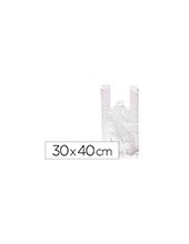 BOLSA CAMISETA RECICLADA 70% BL.50 MC 30X40 CM 2