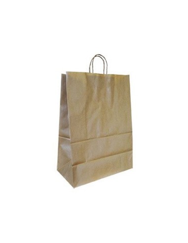 BOLSA KRAFT Q-CONNECT NATURAL ASA RETORCIDA 270X120X360 MM