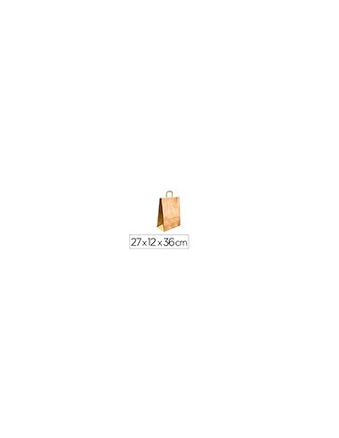 BOLSA KRAFT Q-CON.ORO ASA RETORCIDA 270X120X360 MM BOLSA KRAFT Q-CON.ORO ASA RETORCIDA 270X120X360 MM