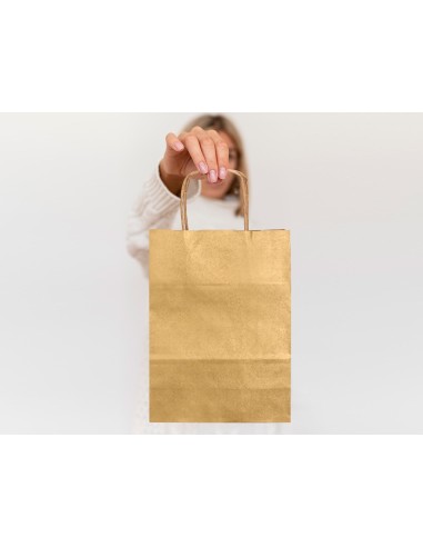 BOLSA KRAFT Q-CON.ORO ASA RETORCIDA 270X120X360 MM BOLSA KRAFT Q-CON.ORO ASA RETORCIDA 270X120X360 MM