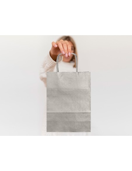 BOLSA KRAFT Q-CON.PLATA ASA RETORCIDA 240X100X310 MM BOLSA KRAFT Q-CON.PLATA ASA RETORCIDA 240X100X310 MM