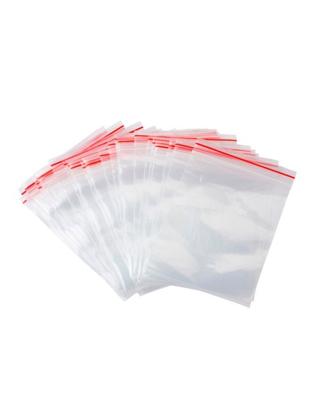 BOLSA PLAST.AUTOCIERRE Q-CON.100X150MM PQ.DE 100 UD. BOLSA PLAST.AUTOCIERRE Q-CON.100X150MM PQ.DE 100 UD.