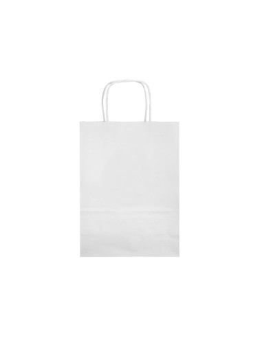 BOLSA PAPEL Q-CON.CELULOSA BL.L ASA RETORCIDA 320X400X14MM BOLSA PAPEL Q-CON.CELULOSA BL.L ASA RETORCIDA 320X400X14MM