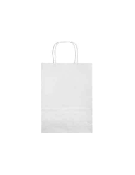BOLSA PAPEL Q-CON.CELULOSA BL.L ASA RETORCIDA 320X400X14MM BOLSA PAPEL Q-CON.CELULOSA BL.L ASA RETORCIDA 320X400X14MM