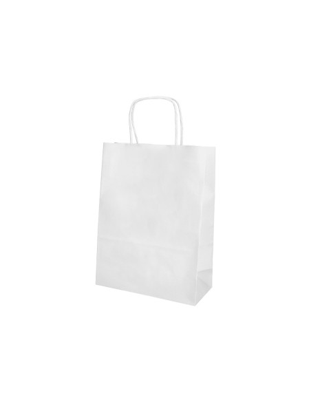 BOLSA PAPEL Q-CON.CELULOSA BL.L ASA RETORCIDA 320X400X14MM BOLSA PAPEL Q-CON.CELULOSA BL.L ASA RETORCIDA 320X400X14MM