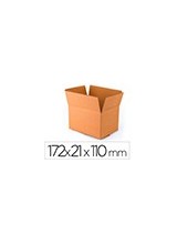 CAJA EMBALAR MARRON DOBLE CANAL 172X217X110MM 2