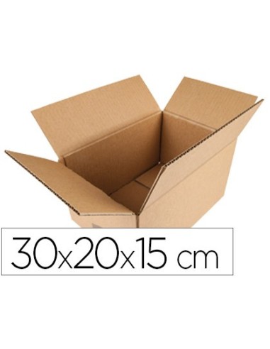 CAJA EMBALAR Q-C/AMERICANA 300X200X150 MM ESPESOR CARTON 5 MM