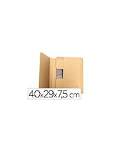 CAJA EMBALAR Q-CON LIBRO MEDIDAS 400X290X75 MM ESPESOR CARTON 3 MM 2