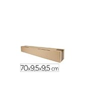 CAJA EMBALAR Q-CONNECT TUBO MEDIDAS 700X95X95 MM ESPESOR CARTON 3 MM 2