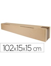 CAJA EMBALAR Q-CON TUBO MEDIDAS 1020X150X150 MM ESPESOR CARTON 3 MM