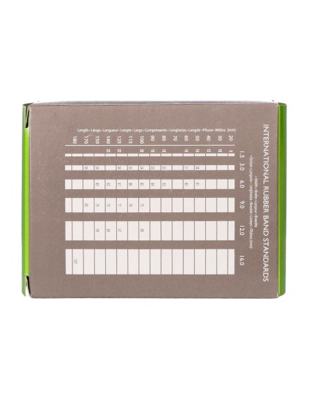 GOMILLAS ELASTICAS Q-CON.100 GR NUMERO 9