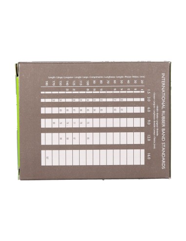 GOMILLAS ELASTICAS Q-CON.100 GR NUMERO 10