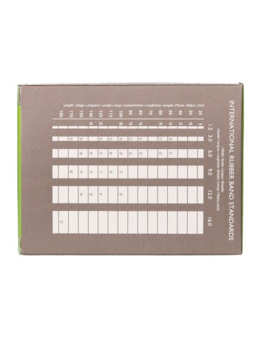 BANDAS ELASTICAS Q-CON.100 GR 125 X 9 MM NUMERO 12,5 BANDAS ELASTICAS Q-CON.100 GR 125 X 9 MM NUMERO 12,5