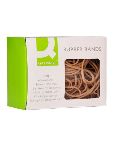 BANDAS ELASTICAS Q-CON.100 GR 125 X 9 MM NUMERO 12,5 BANDAS ELASTICAS Q-CON.100 GR 125 X 9 MM NUMERO 12,5