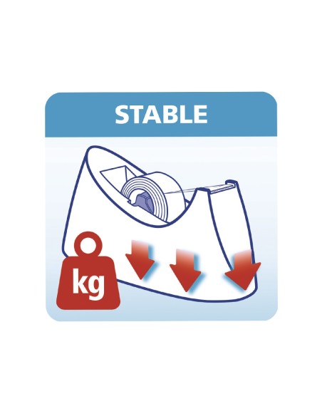 PORTARROLLO TESA PLAST.EASY CUT CURVE NG. 33MT.X19MM+1 CINTA  TPTE.