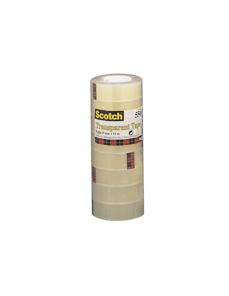 CINTA ADH. SCOTCH ACORDEONPACK 8 550 19X33 MM