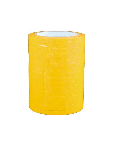 CINTA ADH. Q-CON.66M X9MM AMARILLA CERRAR BOLSAS