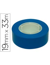 CINTA ADHESIVA APLI 33 MT X 19 MM COLOR AZUL